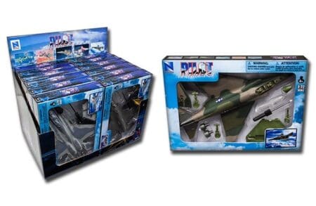 New Ray 1:72 Fighter Planes - Pilot Model Kits - Air Craft
