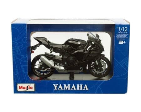 Maisto 1:12 Yamaha YZF-R1 - Black -Motorcycle