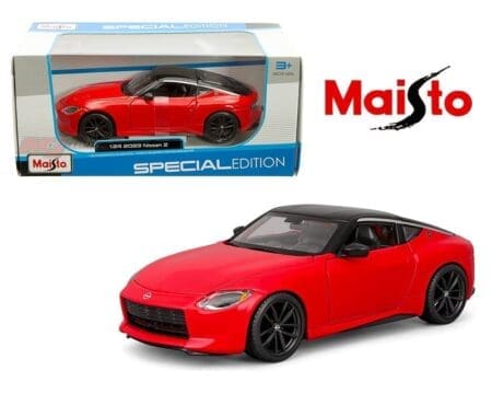 Maisto 1:24 2023 Nissan Z - Red with Black Roof - Special Edition