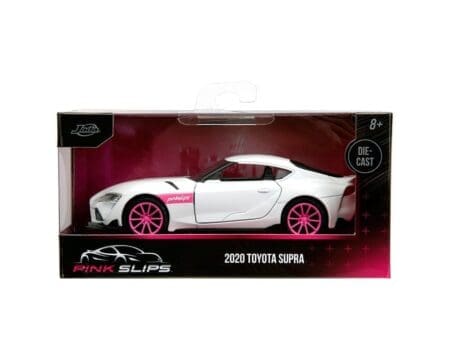 Jada 1:32 2020 Toyota Supra - White - Pink Slips