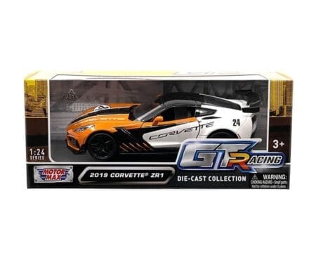 Motormax 1:24 2019 Chevrolet Corvette ZR1 - GT Racing