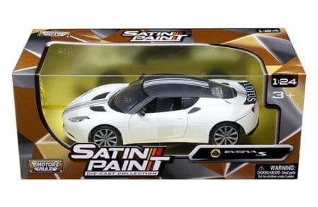 Motormax 1:24  Lotus Evora S - White - Satine Paint