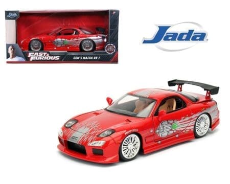 Jada 1:24 Dom's 1993 Mazda RX-7 (Red) - Fast & Furious