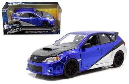 Jada 1:24 Brian's Subaru Impreza WRX STI -  Fast & Furious