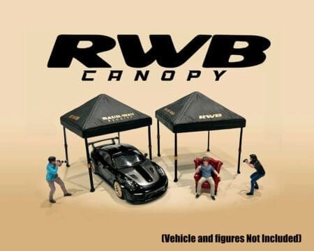American Diorama 1:64 Canopy RWB - Black - Mijo Exclusives - Image 2
