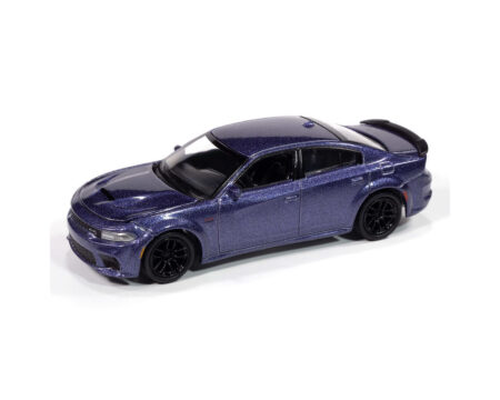 Auto World 1:64 2023 Dodge Charger Swinger R/T Scat Pack - Plum Crazy - Limited Edition - Image 2