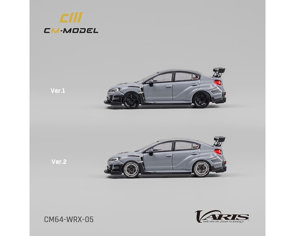 FuelMe 1/64 Varis Subaru WRX STI (VAB/S4 WB) Varis Gun Metal