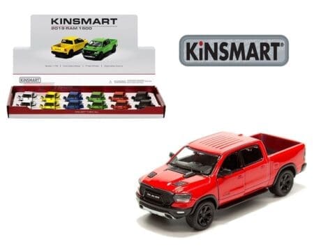 Kinsmart 1:78 2019 Ram 1500 - 6 Colors - Display Tray Set of 12