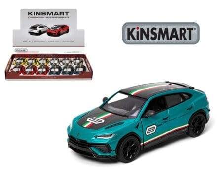 Kinsmart 1:40 Lamborghini Urus Performante Livery Edition - Display Tray Set of 12