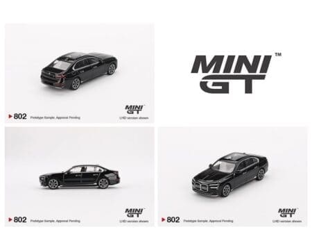 Mini GT 1:64 BMW i7 eDrive50 Black Sapphire