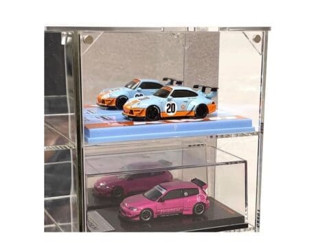 Showcase 1:64 Large 24-Car Display Desk Top Spinner with Mirror (8"x 8"x16.5") - MiJo Exclusives - Image 5