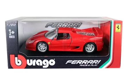 Bburago 1:24 Ferrari F50 - Red - Ferrari Race & Play