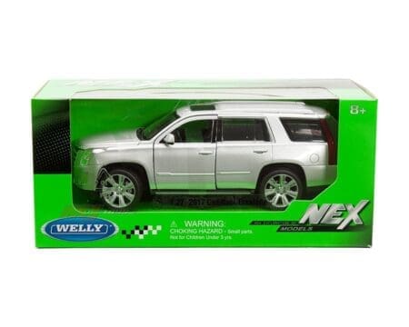 Welly 1:27 2017 Cadillac Escalade - Silver