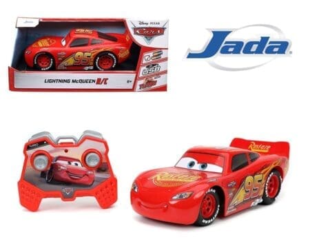 Jada Radio Control Lightning McQuee - Disney Pixar Cars - Hollywood Rides