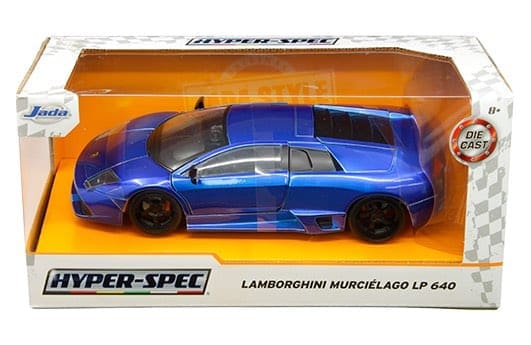 Jada 1:24 Lamborghini Murcielago LP 640 - Blue - Hyper-Spec