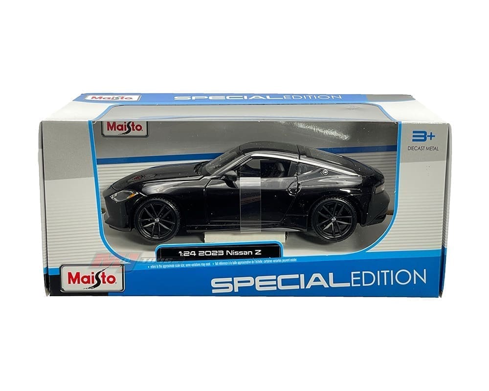 Maisto 1:24 2023 Nissan Z - Black - Special Edition - M & J