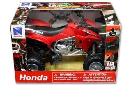 New Ray 1:12 2009 Honda TRX450R - ATV - Motorcycles
