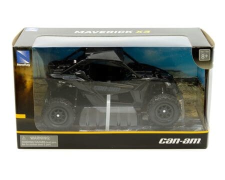 New Ray 1:18 Can-Am Maverick X3 - Black - Side-By-Side