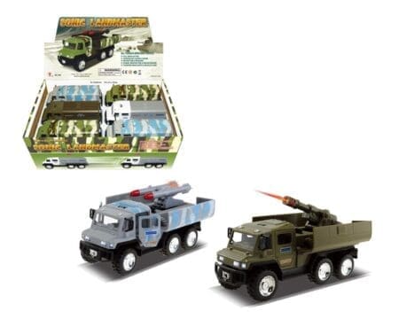 Sonic Landmaster 15" Truck with Lights and Sounds - Display Tray Set of 12