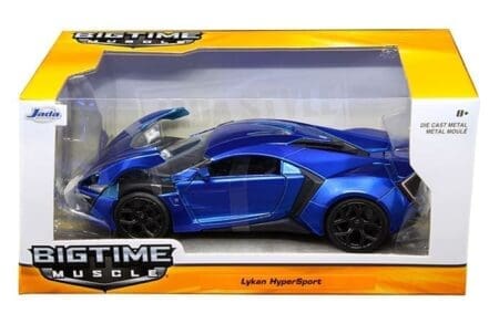 Jada 1:24 Lykan Hypersport (Blue) - Bigtime Muscle