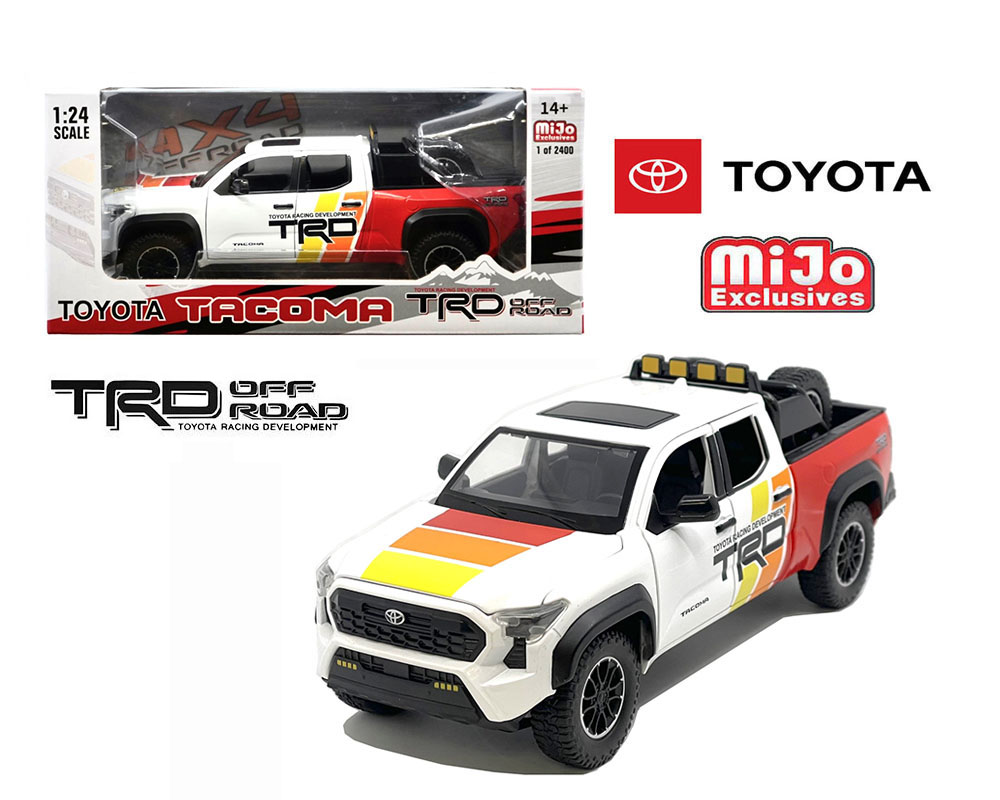 MiJo Exclusives 1:24 2024 Toyota Tacoma TRD Off-Road Custom