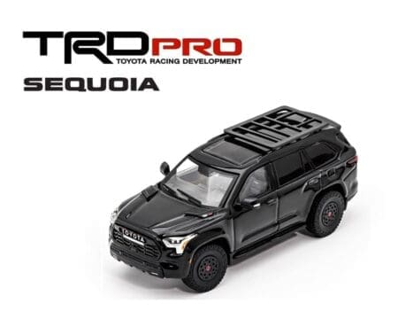 GCD 1:64 2023 Toyota Sequoia TRD Pro - Black