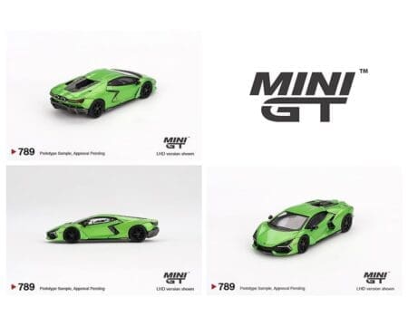 (Preorder) Mini GT 1:64 Lamborghini Revuelto - Verde Selvans Green - Limited Edition