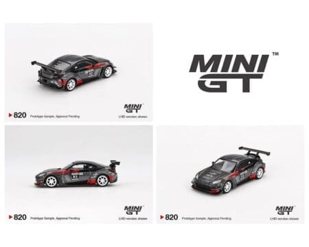 Mini GT 1:64 Toyota GR86  Larry Chen's HKS Turbocharged GR86 - Grey - Limited Edition