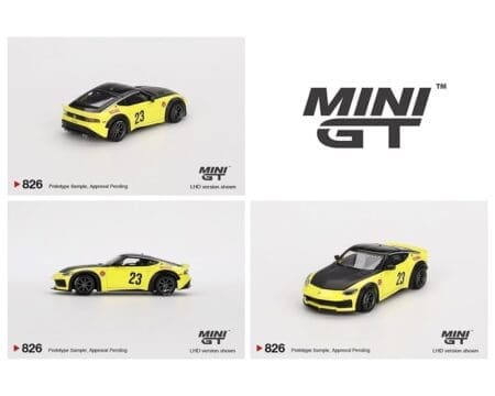 (Preorder) Mini GT 1:64 Nissan Z LB-NATION WORKS - Ikazuchi Yellow - LHD