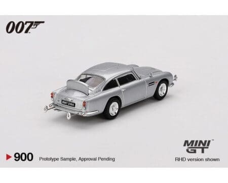 Mini GT 1:64 Aston Martin DB5 James Bond 007 Goldfinger - English Packaging - Limited Edition - Image 3
