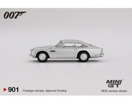 Mini GT 1:64 Aston Martin DB5 James Bond 007 Thunderball - French Packaging - Limited Edition - Image 3