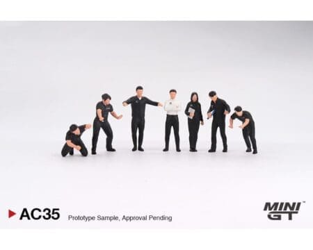 Mini GT 1:64 Metal Figurine Nismo Technician Team Figures Set