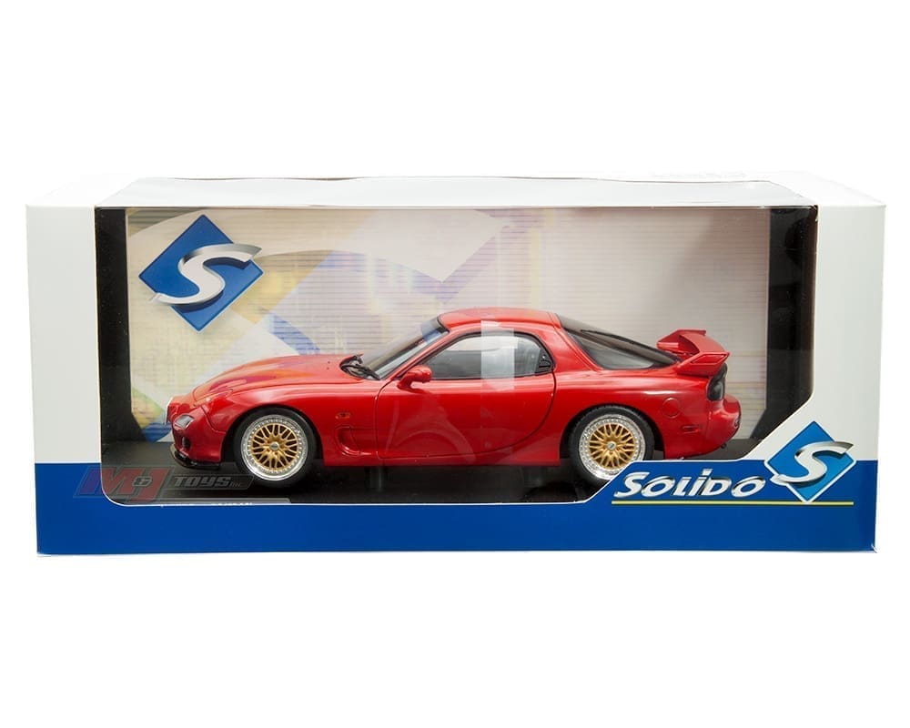 Solido 1:18 1994 Mazda RX-7 Type RS (FD3RS) - Vintage Red