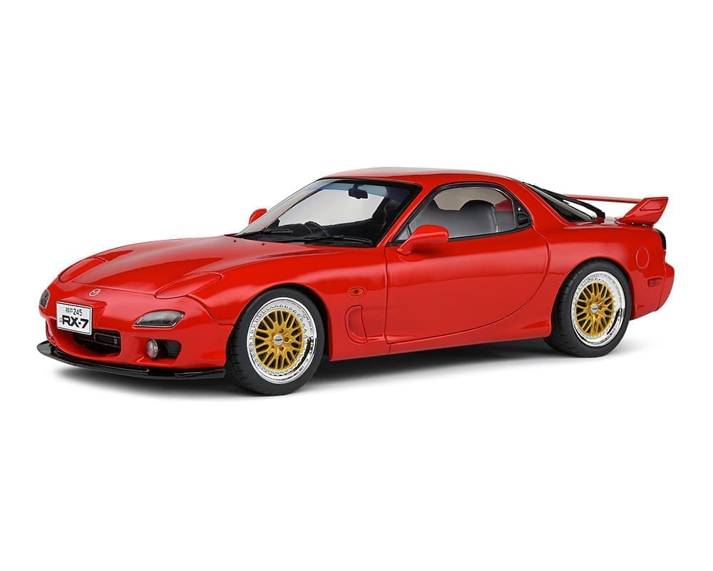ソリド 1/18 マツダ RX-7 タイプ RS FD3S 1994 レッド Solido 1:18 1994 Mazda RX-7 Type RS (FD3RS) - Vintage Red
