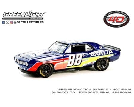 Greenlight 1:64 1969 Chevrolet Camaro - Alex Bowman / Hendrick Motorsports First Win Tribute - June 30, 2019 - Chicagoland Speedway