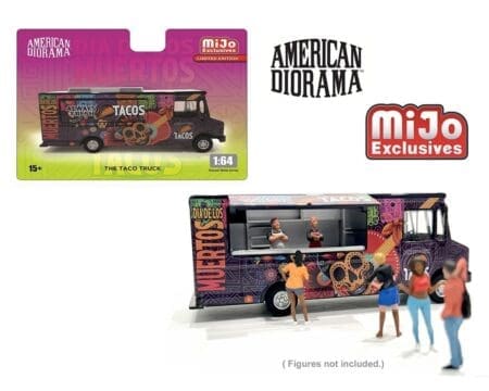 American Diorama 1:64 Food Truck Taco Truck DOTD - Limited Edition MiJo Exclusives
