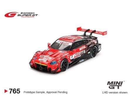 Mini GT 1:64 Japan Exclusive Nissan Z GT500 #3 "Niterra MOTUL Z" NDDP RACING 2023 SUPER GT SERIES Series - Image 2