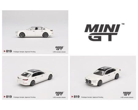 Mini GT 1:64 BMW i7 xDrive60 - Mineral White - Limited Edition