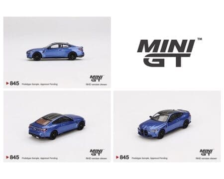 Mini GT 1:64 BMW M4 Competition (G82) - Portimao Blue - Limited Edition