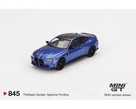 Mini GT 1:64 BMW M4 Competition (G82) - Portimao Blue - Limited Edition - Image 2