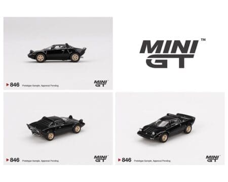Mini GT 1:64 Lancia Stratos HF Stradale - Nero- Limited Edition