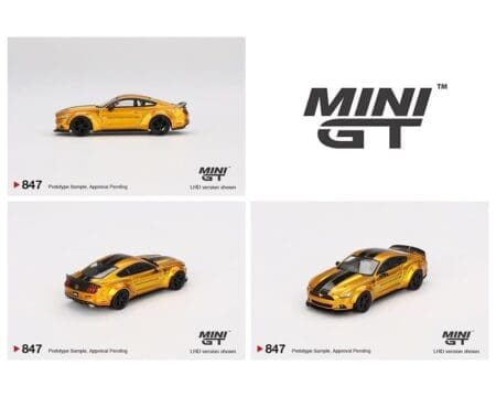 (Preorder) Mini GT 1:64 LB-Works Ford Mustang - LB Gold - Limited Edition