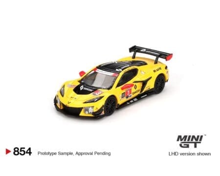 (Preorder) Mini GT 1:64 Chevrolet Corvette Z06 GT3.R #3 Corvette Racing by Pratt Miller Motorsports 2024 IMSA Daytona 24 Hrs - Image 2