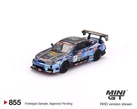 (Preorder) Mini GT 1:64 Japan Exclusive Nissan Silvia (S15) D-MAX #70 D-MAX Racing 2023 D1 Grand Prix Limited Edition - Image 2