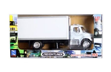 New Ray 1:43 Freightliner M2 Box White -  Utility - Long Haul Truckers