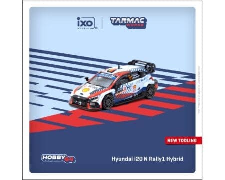 Tarmac Works 1:64 Hyundai i20 N Rally1 Hybrid Rallye Monte-Carlo 2024 Winner Thierry Neuville / Martijn Wydaeghe - Hobby64