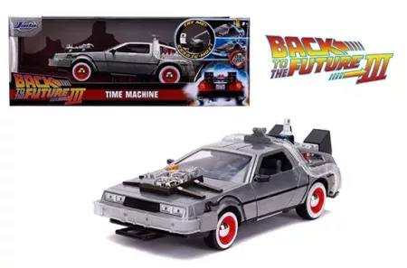 Jada 1:24 Back To The Future Time Machine Part III  - Hollywood Rides