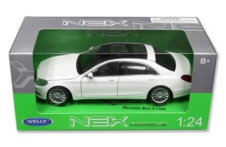 Welly 1:24 2014 Mercedes-Benz S Class - White