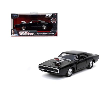 Jada 1:32 Dom's 1970 Dodge Charger - Black - Fast & Furious 9