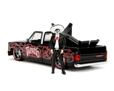 Jada 1:24 Tapatio Day of the Dead (Dia de los Muertos) 1985 Chevrolet C10 & Charro Man Figure - Hollywood Rides - Image 2